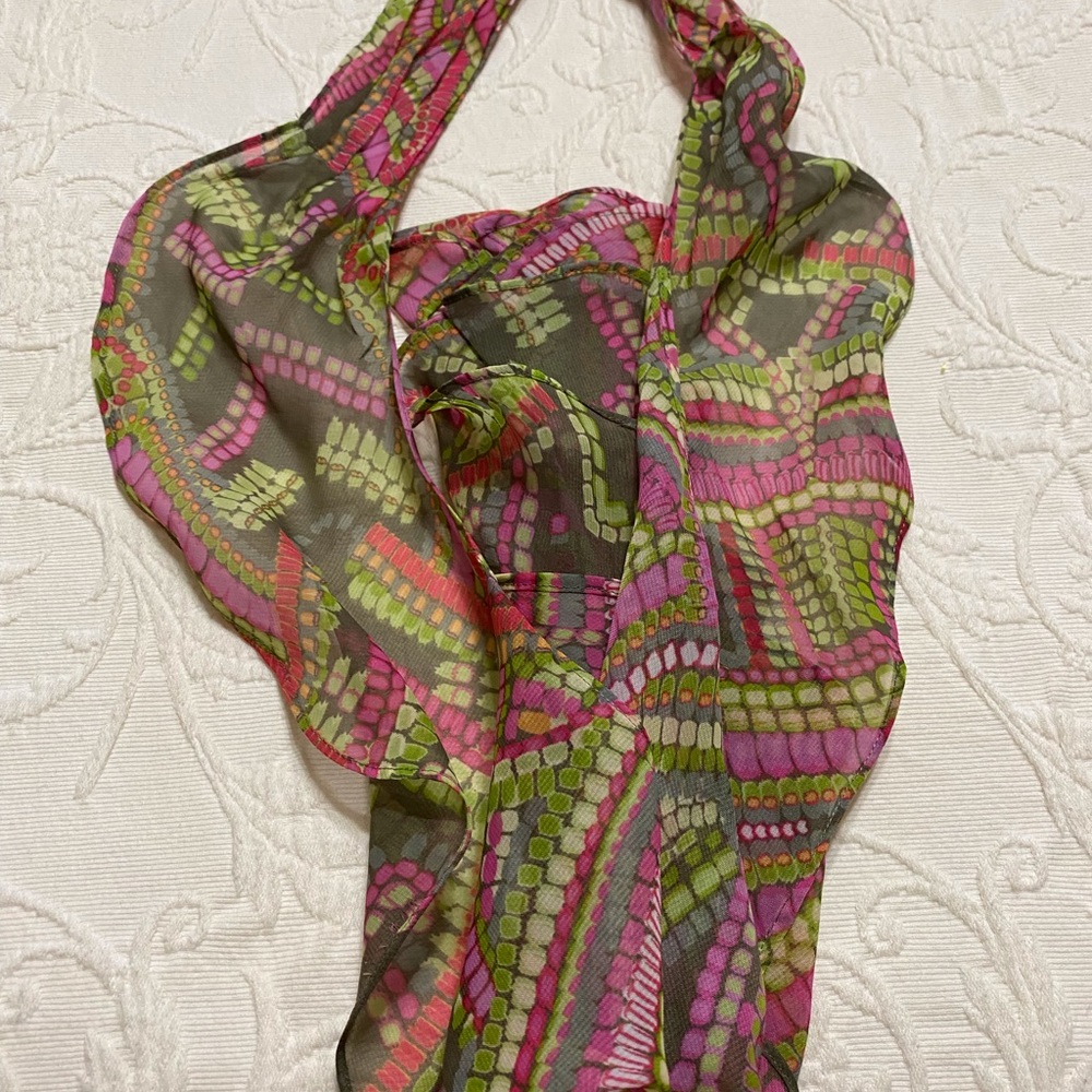 Chico’s Ruffled Scarf - Picture 3 of 4